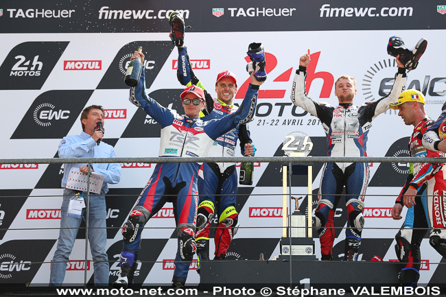 24H Motos 2018 - Galerie photo n°6 : Arrivée et podiums