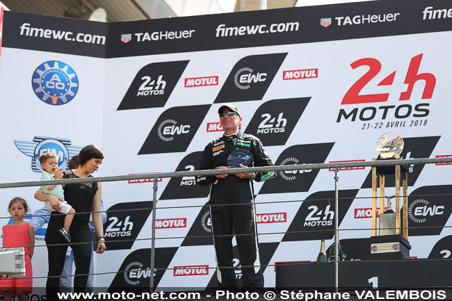 24H Motos 2018 - Galerie photo n°6 : Arrivée et podiums