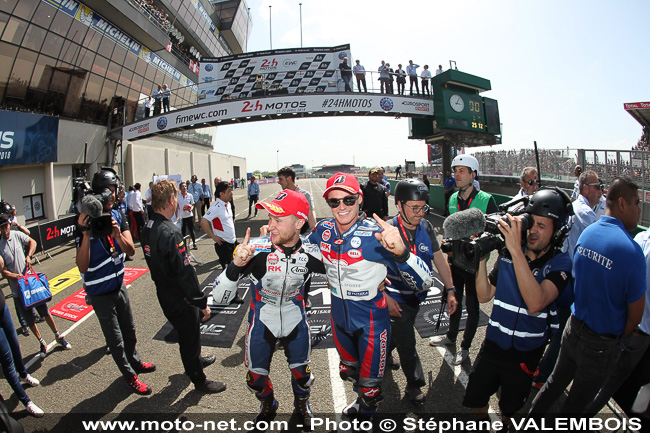 Honda n°5 FCC TSR Honda France (1er au Mans, 1er au championnat)