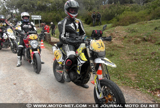 Sébastien Lagut, vainqueur du Tunisian Moto Tour en 2014 sur une 450 Yamaha