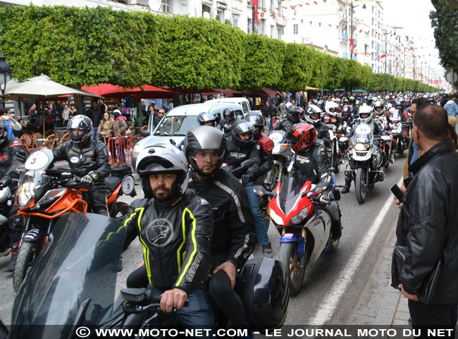 Moto Tour Series Tunisie : départ sur les chapeaux de roues 