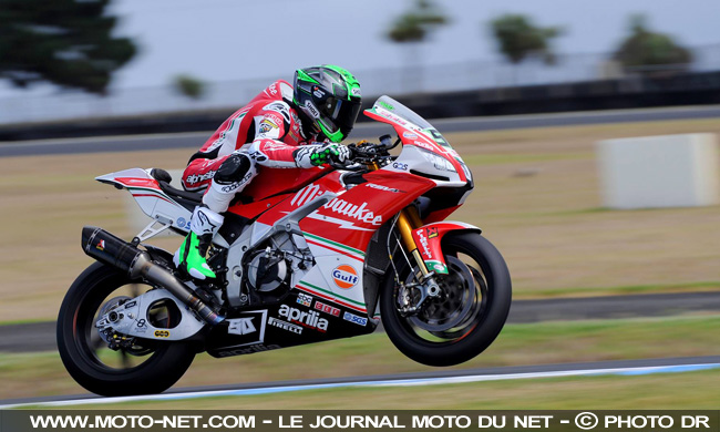 WorldSBK Australie (1) : Melandri met tout le monde d'accord
