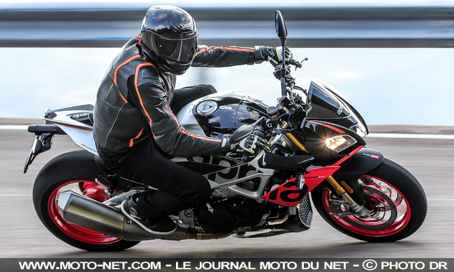 Essai Tuono V4 1100 Factory 2019 : électrostimulation pour le roadster Aprilia