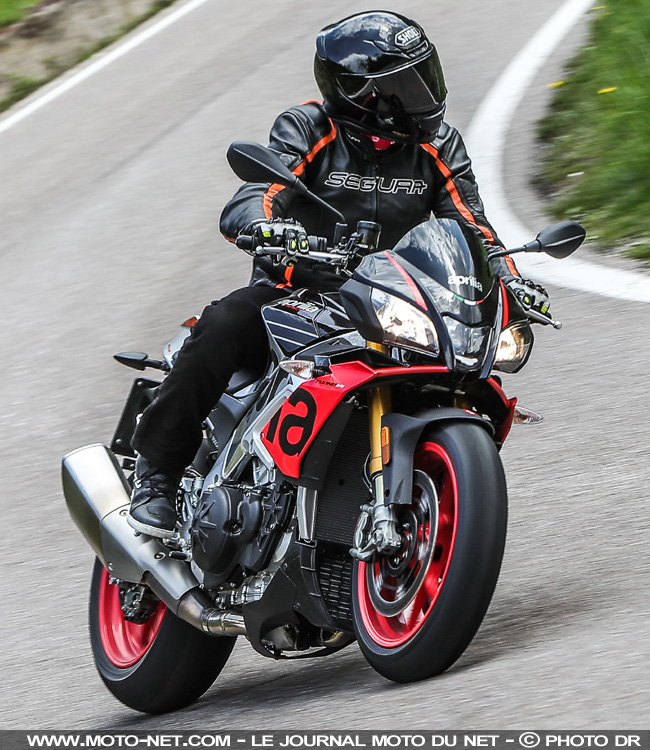 Essai Tuono V4 1100 Factory 2019 : électrostimulation pour le roadster Aprilia