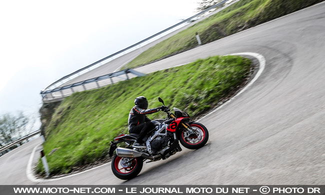Essai Tuono V4 1100 Factory 2019 : électrostimulation pour le roadster Aprilia