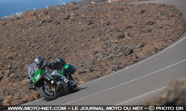 Essai Versys 1000 2019 : (r)évolutions pour le maxitrail GT Kawasaki Essai Versys 1000 2019 : (r)évolutions pour le maxitrail GT Kawasaki