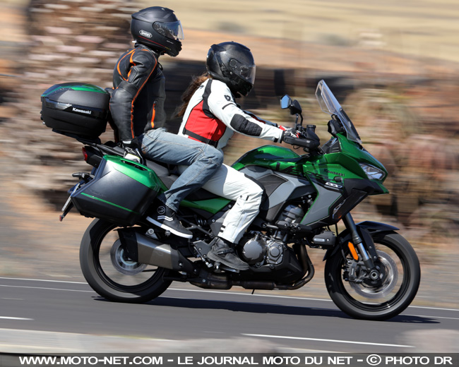 Essai Versys 1000 2019 : (r)évolutions pour le maxitrail GT Kawasaki Essai Versys 1000 2019 : (r)évolutions pour le maxitrail GT Kawasaki