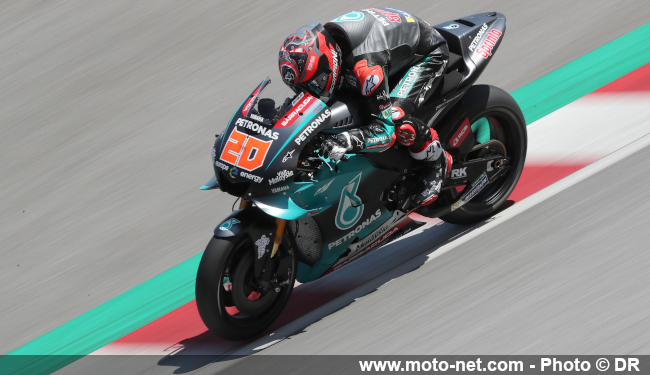 #SepangTest : Quartararo plus à l'aise que prévu