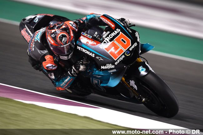 GP du Qatar - Quartararo (16ème) : Mieux vaut faire des erreurs en début de saison