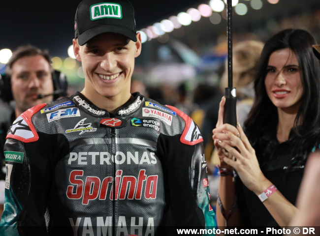 GP du Qatar - Quartararo (16ème) : Mieux vaut faire des erreurs en début de saison