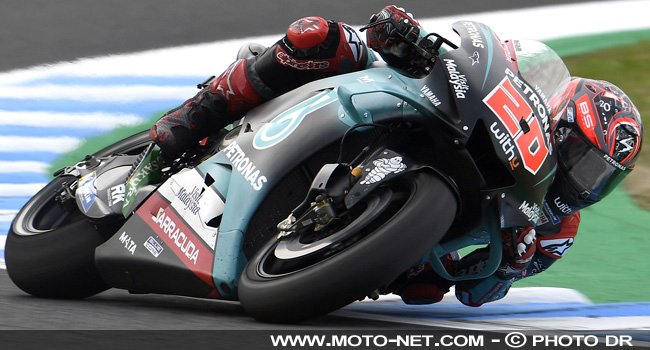  Fabio Quartararo, meilleur débutant MotoGP 2019 à l'aspi du champion Marquez 