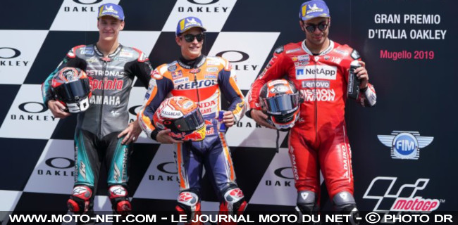Quartararo à 2 dixièmes de la pole position au GP d'Italie !