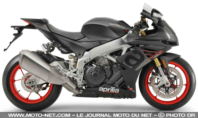 Intermot : Tuono V4 1100 Factory toute électronique et nouveaux coloris Aprilia