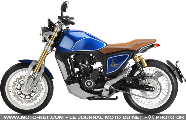 Peugeot Motocycles dévoile deux concepts de moto
