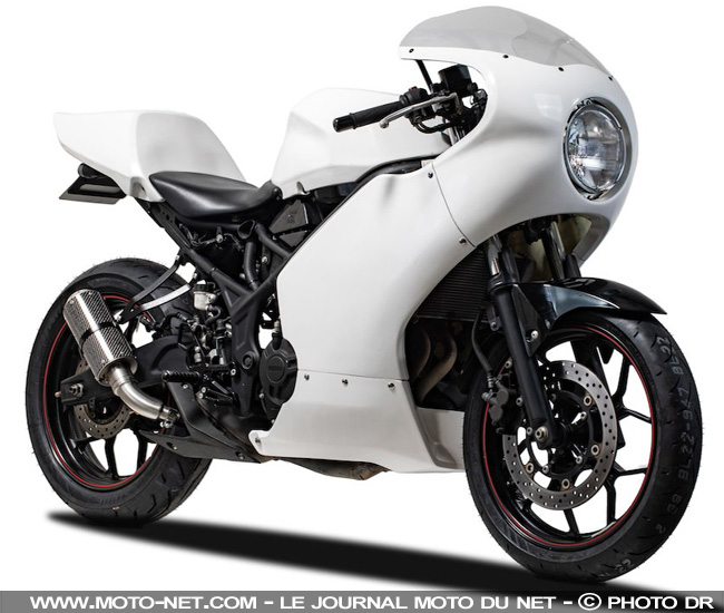 GG Retrofitz Rocket Street : un carénage rétro pour la Yamaha R3
