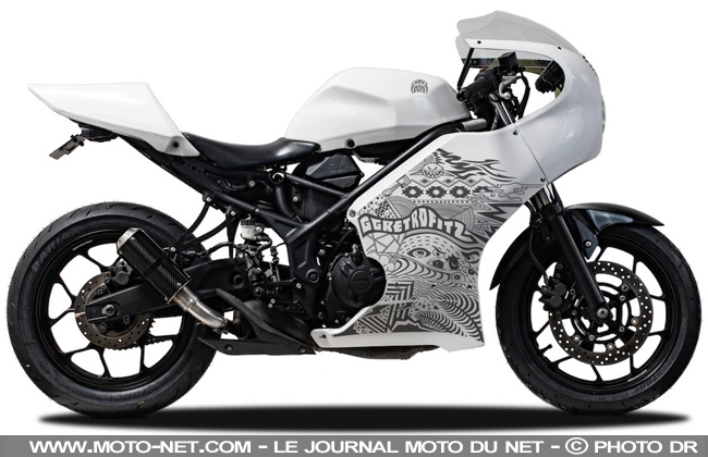 GG Retrofitz Rocket Street : un carénage rétro pour la Yamaha R3