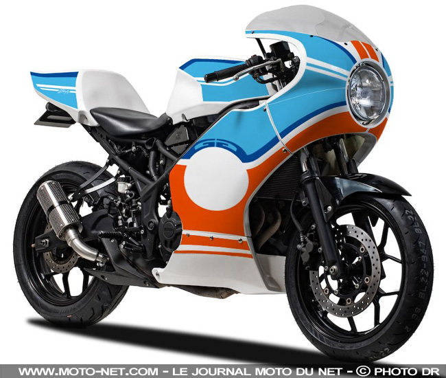 GG Retrofitz Rocket Street : un carénage rétro pour la Yamaha R3