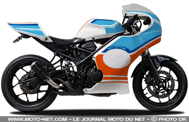 GG Retrofitz Rocket Street : un carénage rétro pour la Yamaha R3