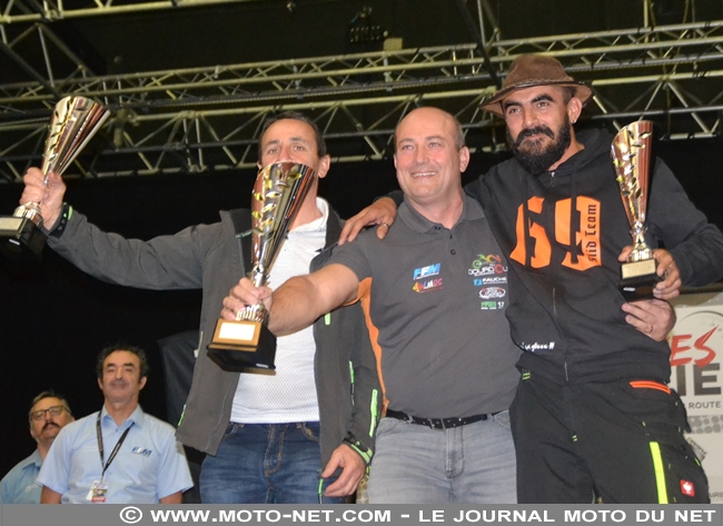 Classements, podiums et remise des prix
