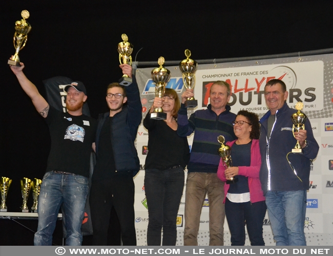 Classements, podiums et remise des prix