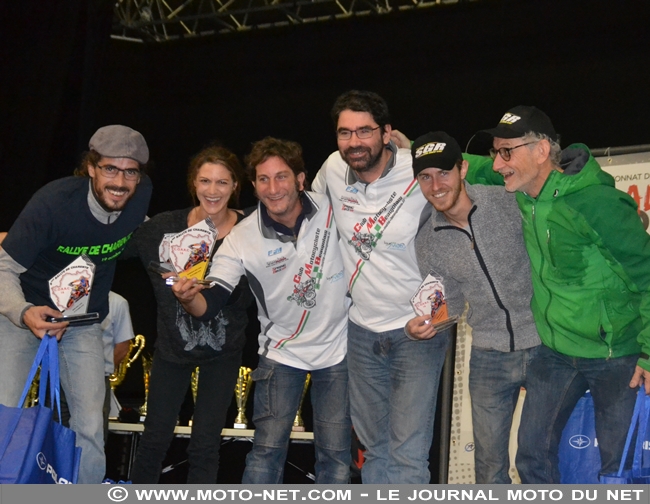 Classements, podiums et remise des prix