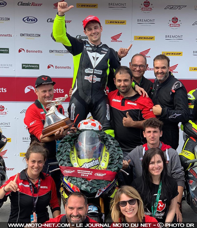  Manx GP 2019 : victoire du français Pierre-Yves Bian chez les débutants