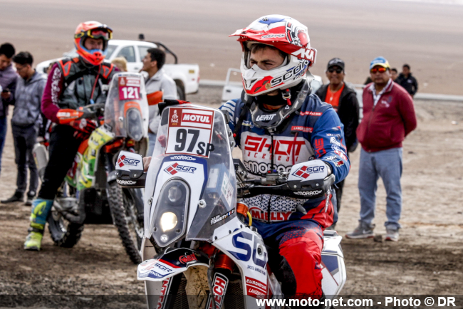 Julien Toniutti s'accroche pour finir son premier Dakar !