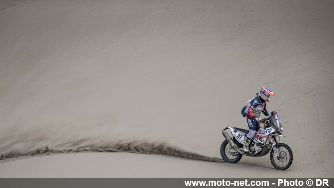 Julien Toniutti s'accroche pour finir son premier Dakar !