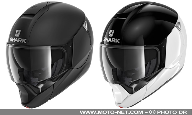  Shark en met plein la vue avec son nouveau casque modulable Evojet 