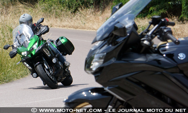 Duel Versys 1000 Vs FJR1300 : le maxitrail routier a tué le Sport GT ?