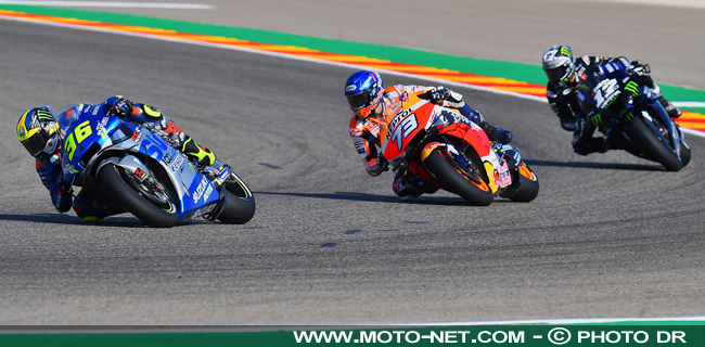  Les pilotes MotoGP s'expliquent après le GP d'Aragon 2020