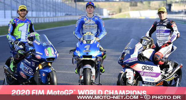  Le MotoGP 2021 sur un plateau : les 22 pilotes qui veulent devenir le n°1
