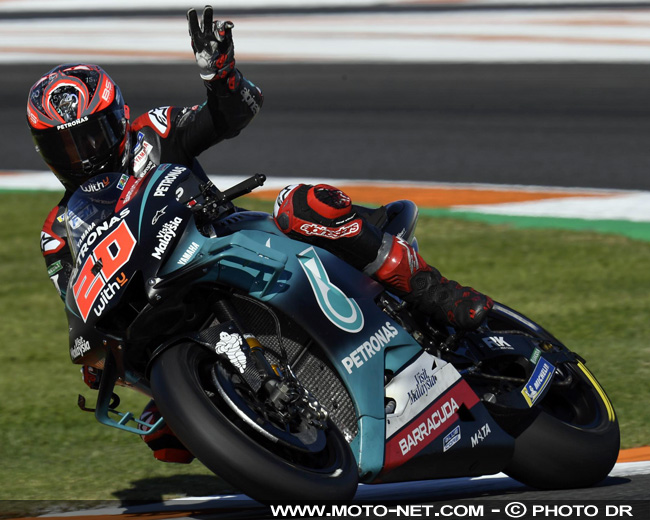  Test MotoGP de Valence : triplé de Yamaha qui doit encore travailler sa Vmax