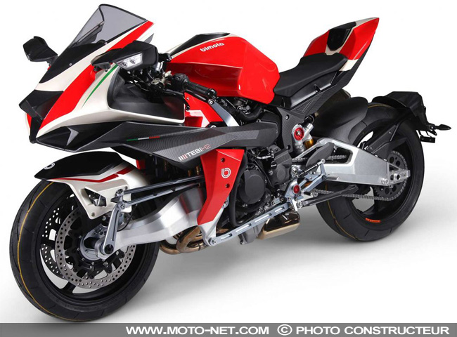 Officiel : Bimota reçoit le soutien de Kawasaki et dévoile la Tesi H2