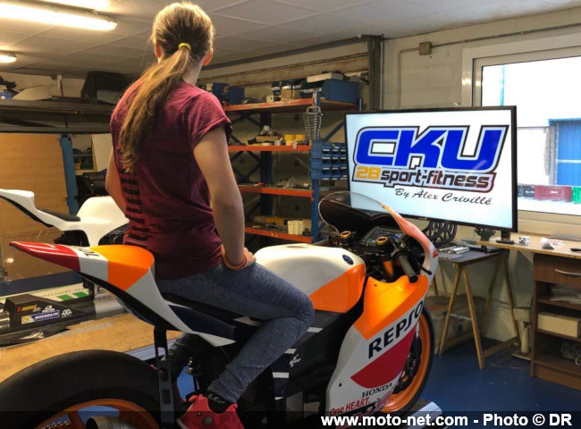 Comment la jeune pilote moto Lucie Boudesseul revient plus forte grâce au confinement