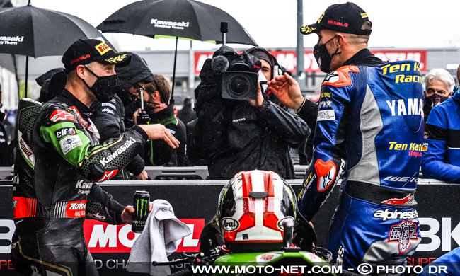  Loris Baz talonne les deux champions du World Superbike à Magny-Cours 