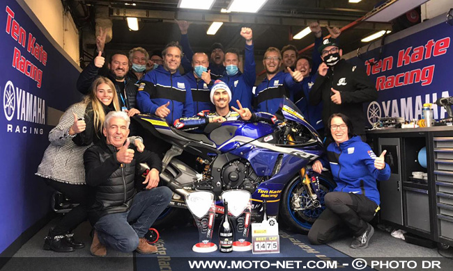 Loris Baz talonne les deux champions du World Superbike à Magny-Cours 