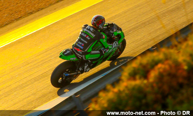 La Kawasaki SRC n°11 garde ses pilotes mais change de pneus