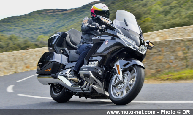  Essai GoldWing Tour DCT 2021 : Honda cajole ses clients et leur moitié