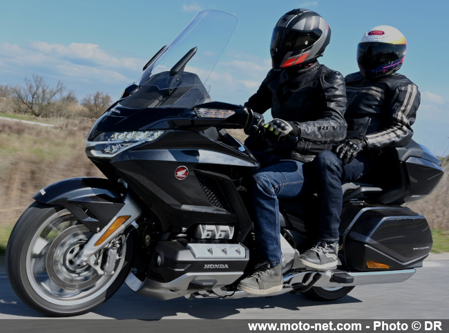  Essai GoldWing Tour DCT 2021 : Honda cajole ses clients et leur moitié