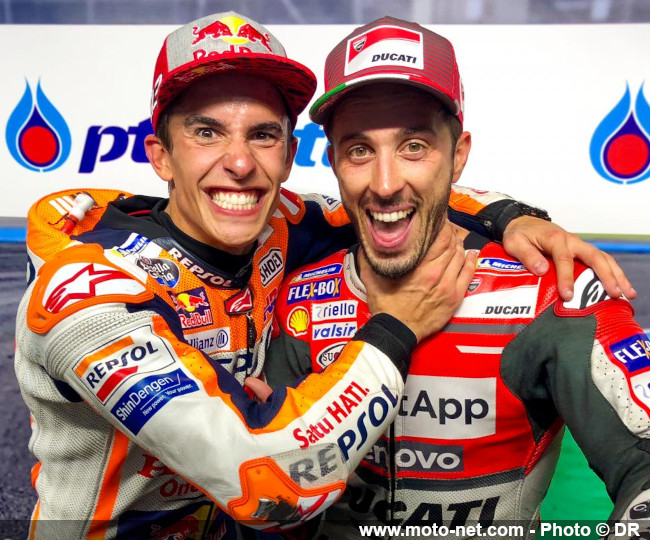  Le final dantesque entre Doviz... Bagnaia et Marquez à Aragon en vidéo !