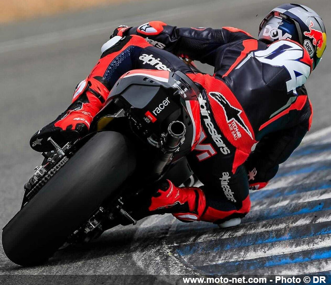  Premières images de Dovizioso sur l’Aprilia RS-GP à Jerez