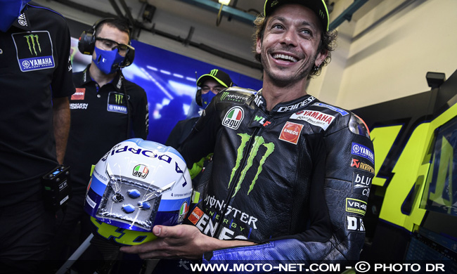 Valentino Rossi dévoile ses nouvelles couleurs pour 2021... et ses dernières ? Valentino Rossi dévoile ses nouvelles couleurs pour 2021... et ses dernières ?