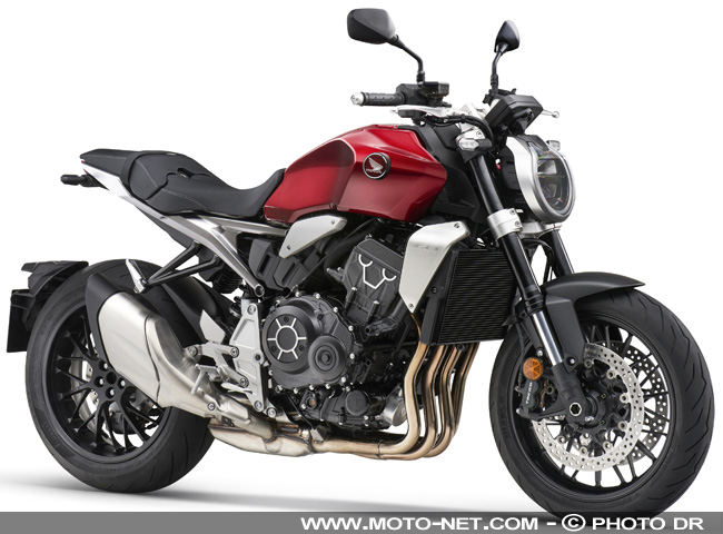 Nouvelles lignes et alignement sur Euro5 pour la Honda CB1000R 2021 Nouvelles lignes et alignement sur Euro5 pour la Honda CB1000R 2021