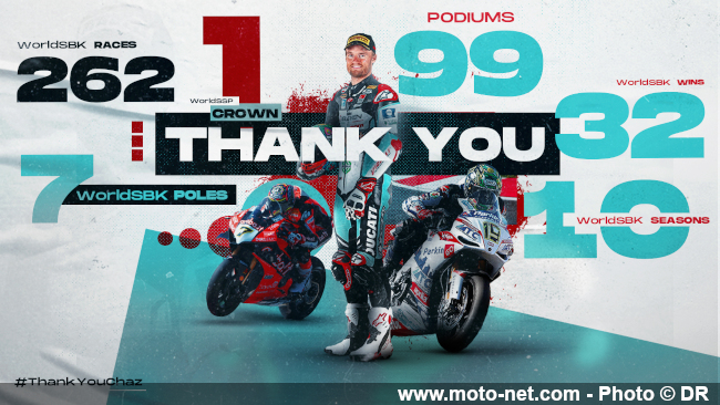  WorldSBK 2021 : Chaz Davies arrêtera de courir à la fin de cette saison
