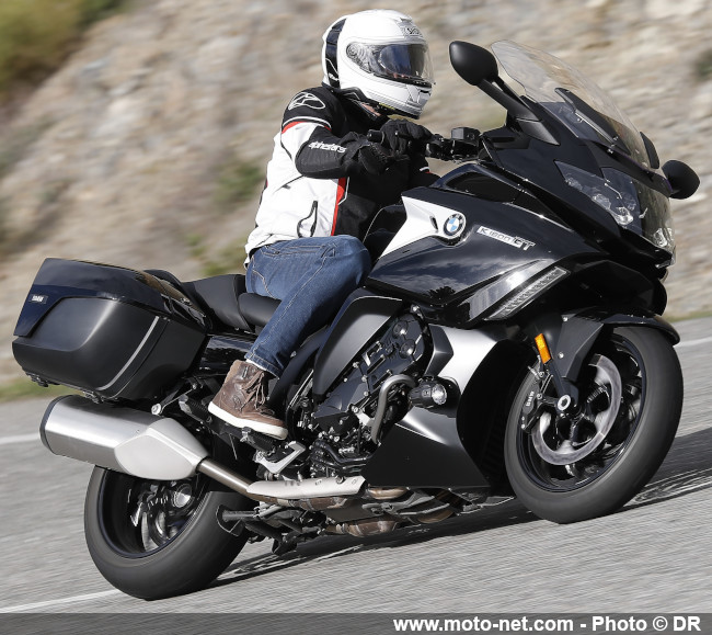 Essai K1600GT, GTL, Bagger, Grand America : la 4K du touring moto selon BMW
