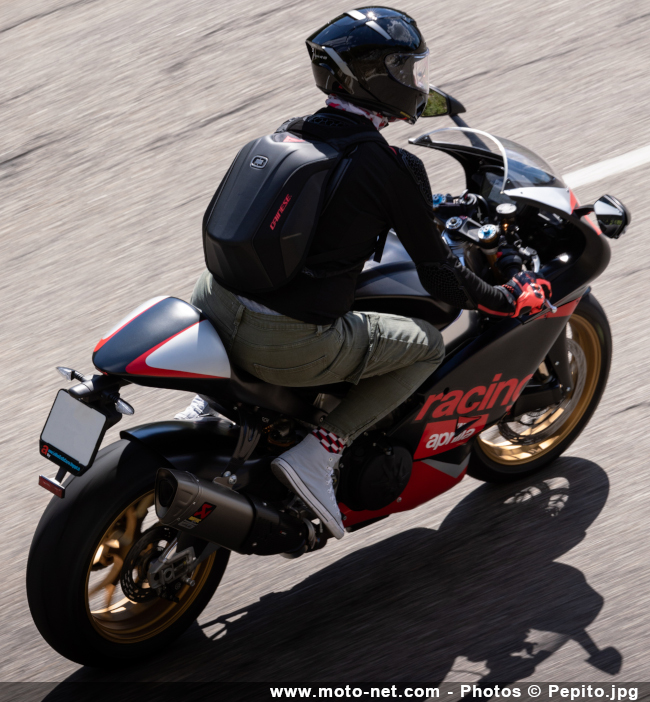 Prépa moto RS/V4 : une Aprilia RSV4 rend hommage à la RS250