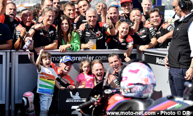 Les têtes couronnées du MotoGP sont tombées au GP d’Aragon 2022