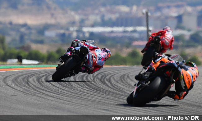 Les têtes couronnées du MotoGP sont tombées au GP d’Aragon 2022