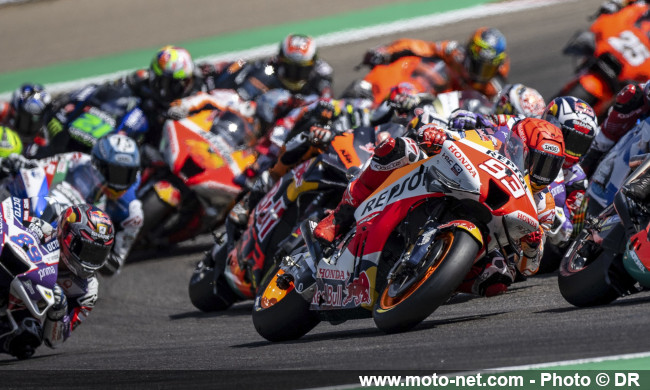 Les têtes couronnées du MotoGP sont tombées au GP d’Aragon 2022